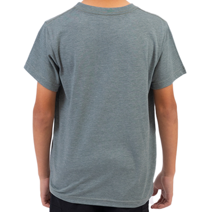 Fox Masked Boys Ss Tee (Heather Green)