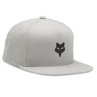 Fox Head Snapback Cap (Steel Grey)