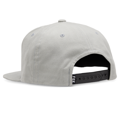 Fox Head Snapback Cap (Steel Grey)
