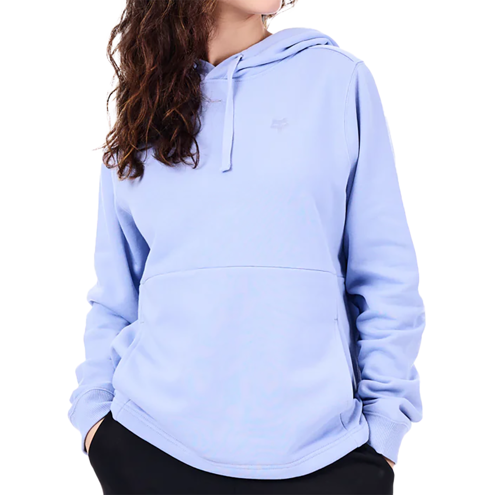 Fox Women's Hot Spot Pullover Hoodie (Collar Blue)