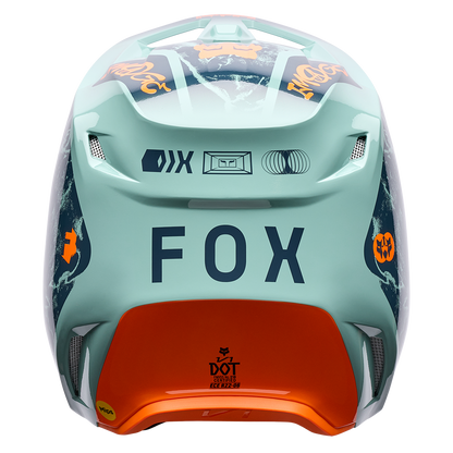 Fox V1 Image Print Helmet - (Arc Blue)