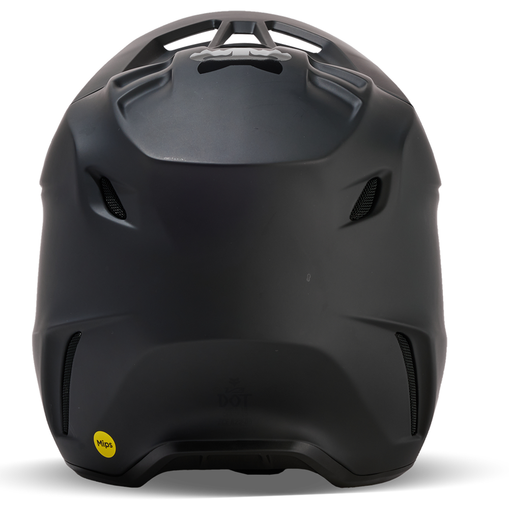 Fox V3 Solid Helmet - (Matt Black)