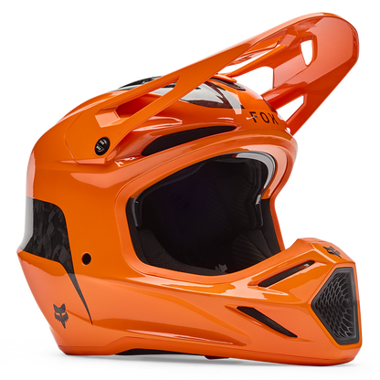 Fox V3 RS Fracture Helmet - (Flo Orange)