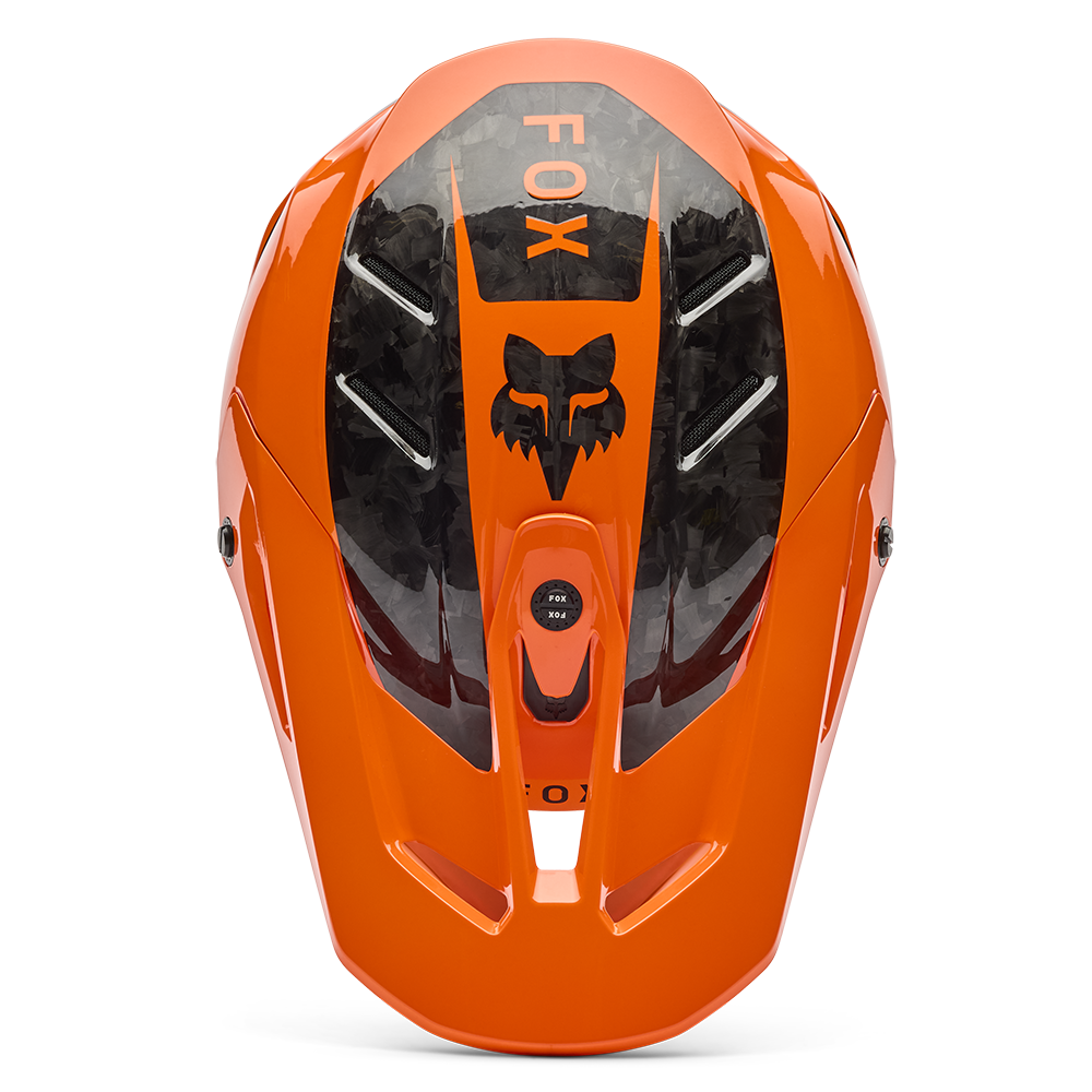 Fox V3 RS Fracture Helmet - (Flo Orange)
