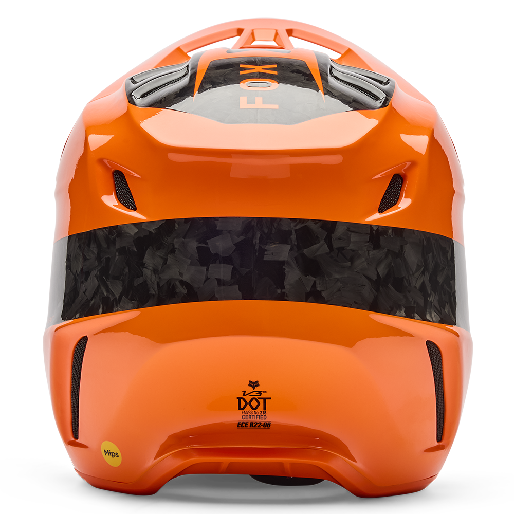 Fox V3 RS Fracture Helmet - (Flo Orange)