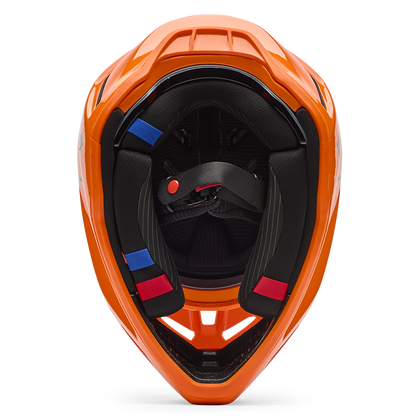 Fox V3 RS Fracture Helmet - (Flo Orange)