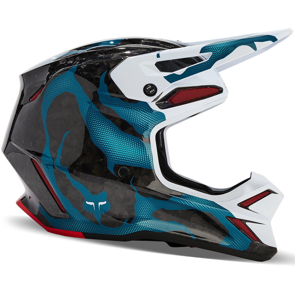 Fox V3 RS Withered Solid Helmet - DOT/ECE (Multi)