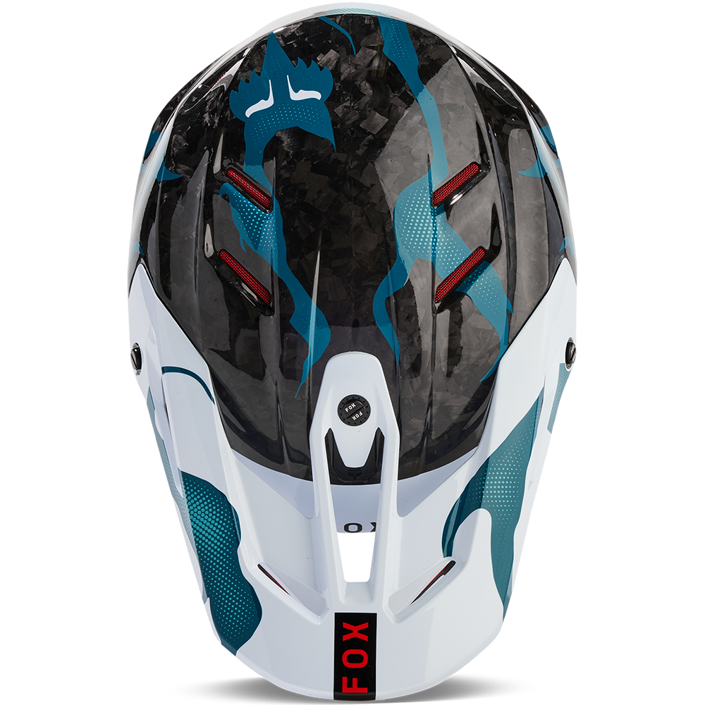 Fox V3 RS Withered Solid Helmet - DOT/ECE (Multi)