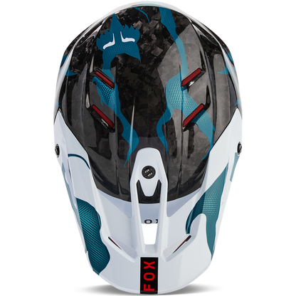 Fox V3 RS Withered Solid Helmet - DOT/ECE (Multi)