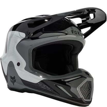 Fox V3 Revise Helmet (Black/Grey)