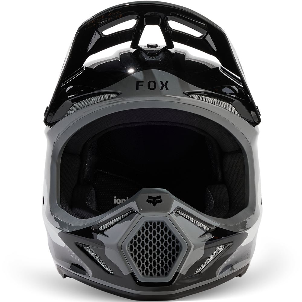 Fox V3 Revise Helmet (Black/Grey)