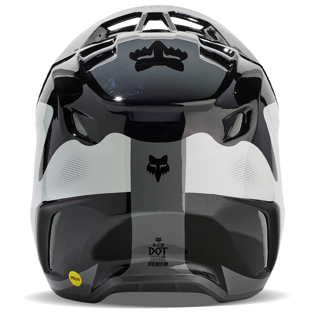 Fox V3 Revise Helmet (Black/Grey)