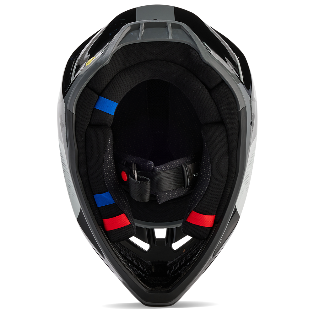 Fox V3 Revise Helmet (Black/Grey)