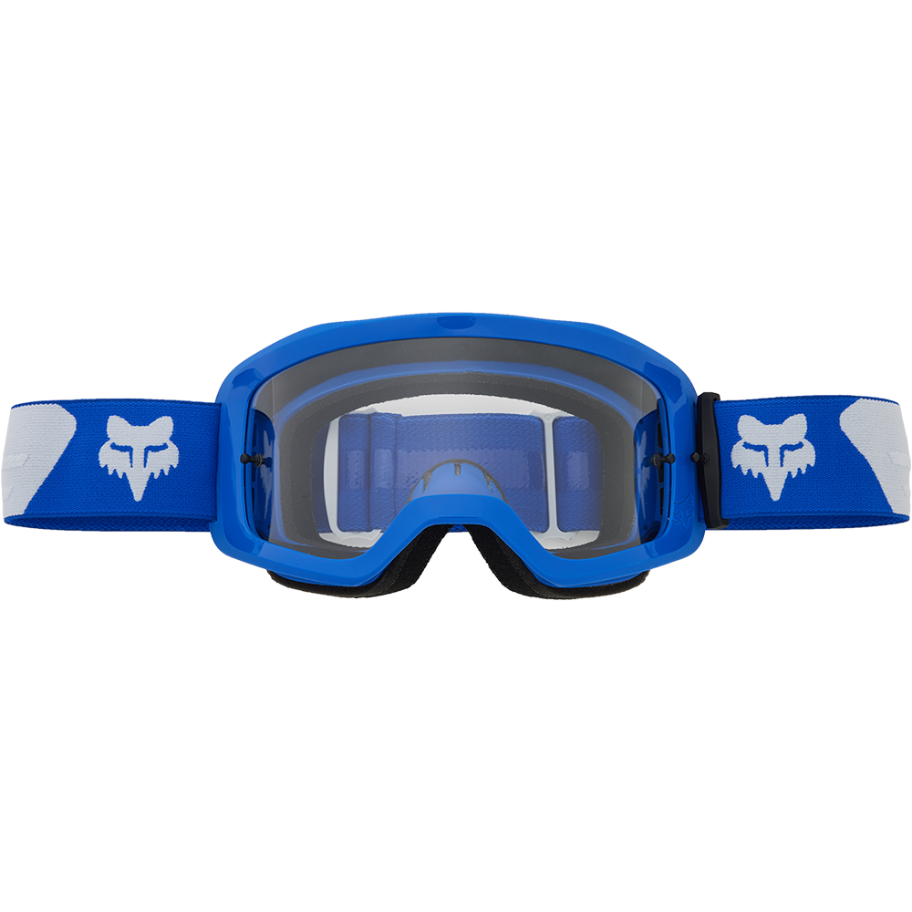 Fox Main Core Goggles - Clear Lexan Lens (Blue/White)