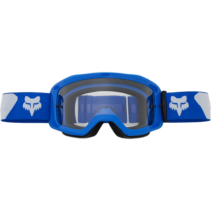 Fox Main Core Goggles - Clear Lexan Lens (Blue/White)