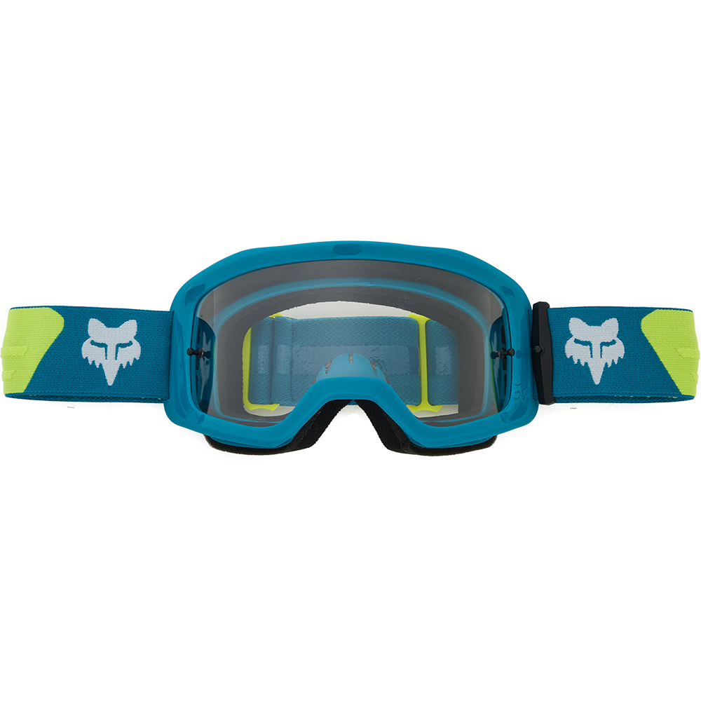 Fox Main Core Goggles - Clear Lexan Lens (Maui Blue)