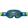 Fox Main Core Goggles - Clear Lexan Lens (Maui Blue)