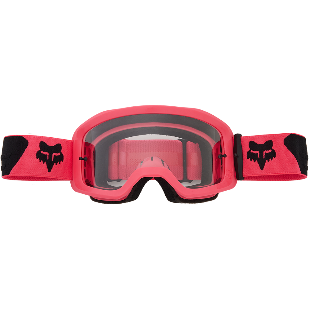 Fox Main Core Goggles - Clear Lexan Lens (Pink)