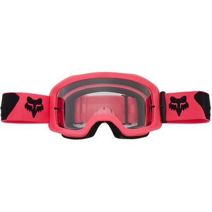 Fox Main Core Goggles - Clear Lexan Lens (Pink)