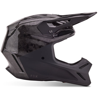 Fox V3 RS 50th LE Helmet + Vue 50th LE Goggles - Spark Injected Lens (Black/Fluo Green)