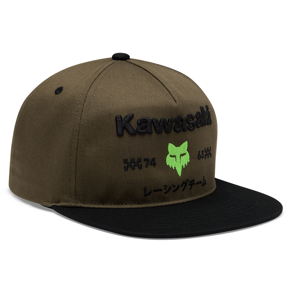 Fox Kawi Snapback Cap (Olive Green)