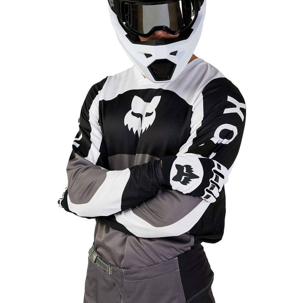 Fox 180 Nitro Jersey (Black/Grey)