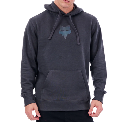 Fox Head Pullover Fleece Hoodie (Asphalt Grey)