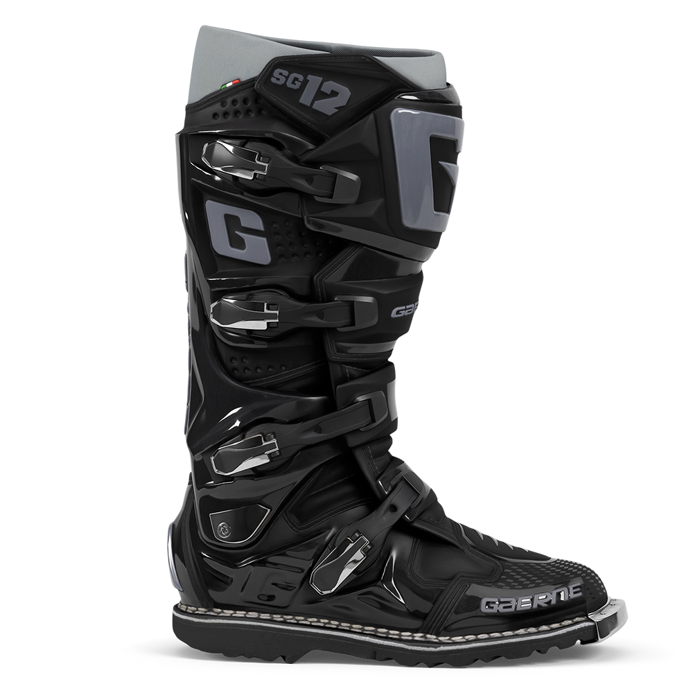 Gaerne SG12 Boots Enduro Sole (Black)