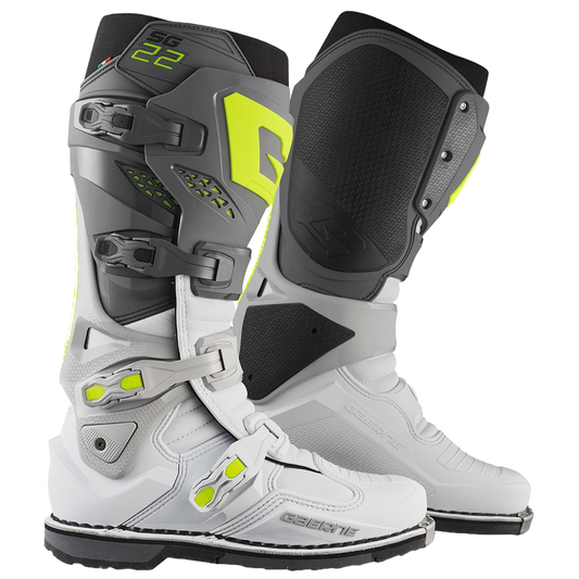 Gaerne SG22 Boots (Anthrocite/White/Grey)