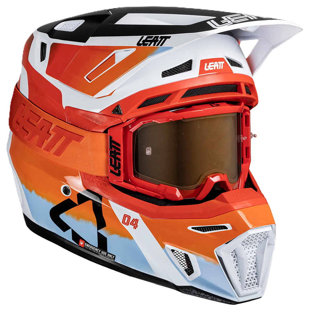 Leatt Moto 8.5 Helmet and 5.5 Goggles (Glamis)