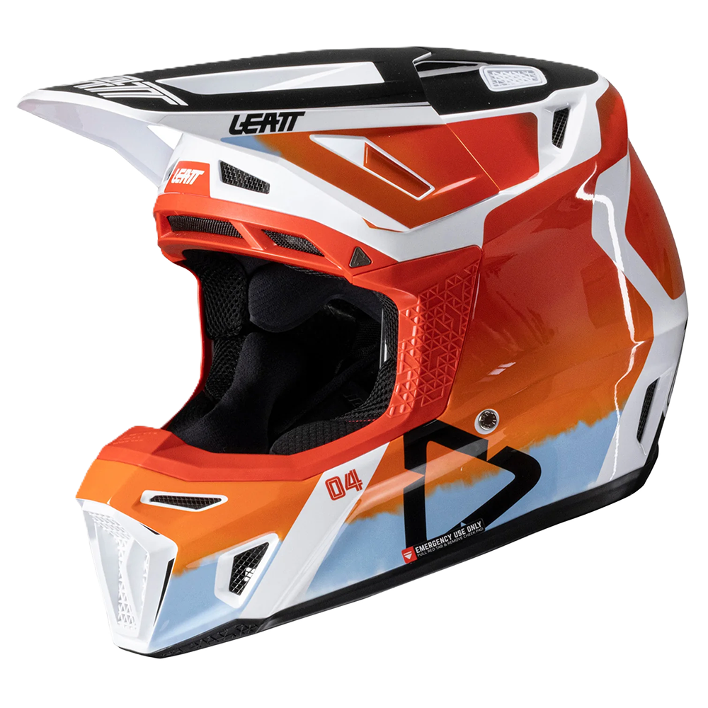 Leatt Moto 8.5 Helmet and 5.5 Goggles (Glamis)