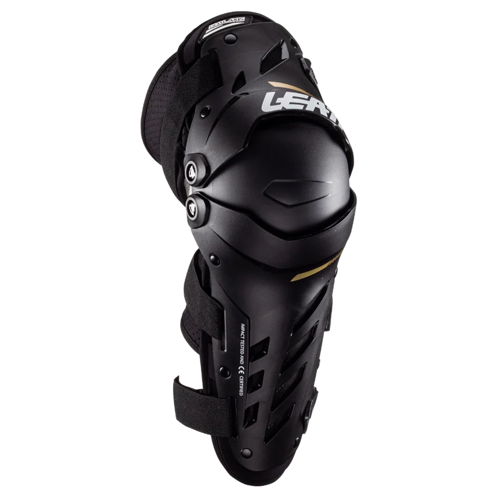 Leatt Dual Axis Knee & Shin Guards - Pair (Black)