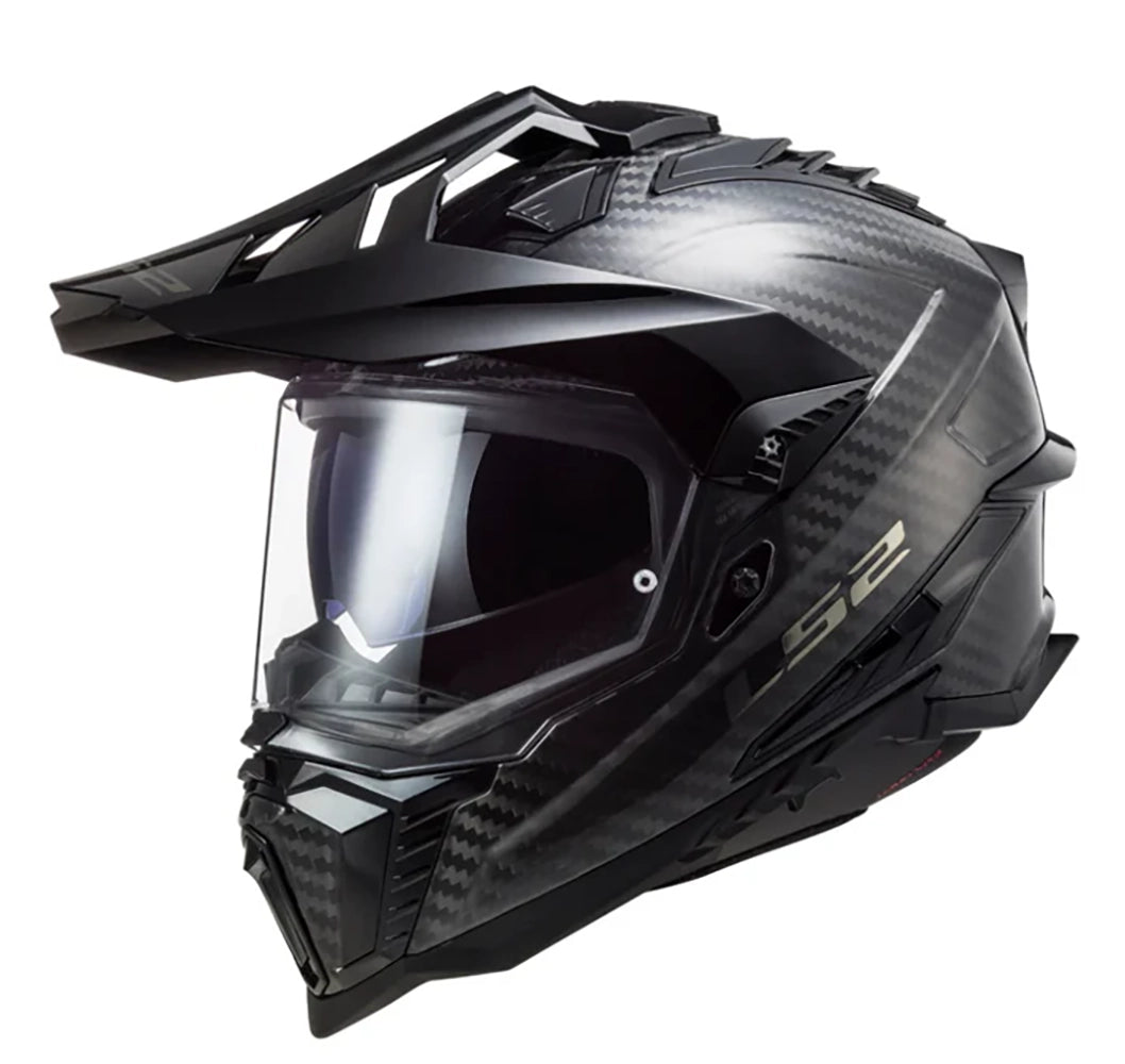 LS2 MX701 Explorer Carbon Helmet (Gloss Carbon)