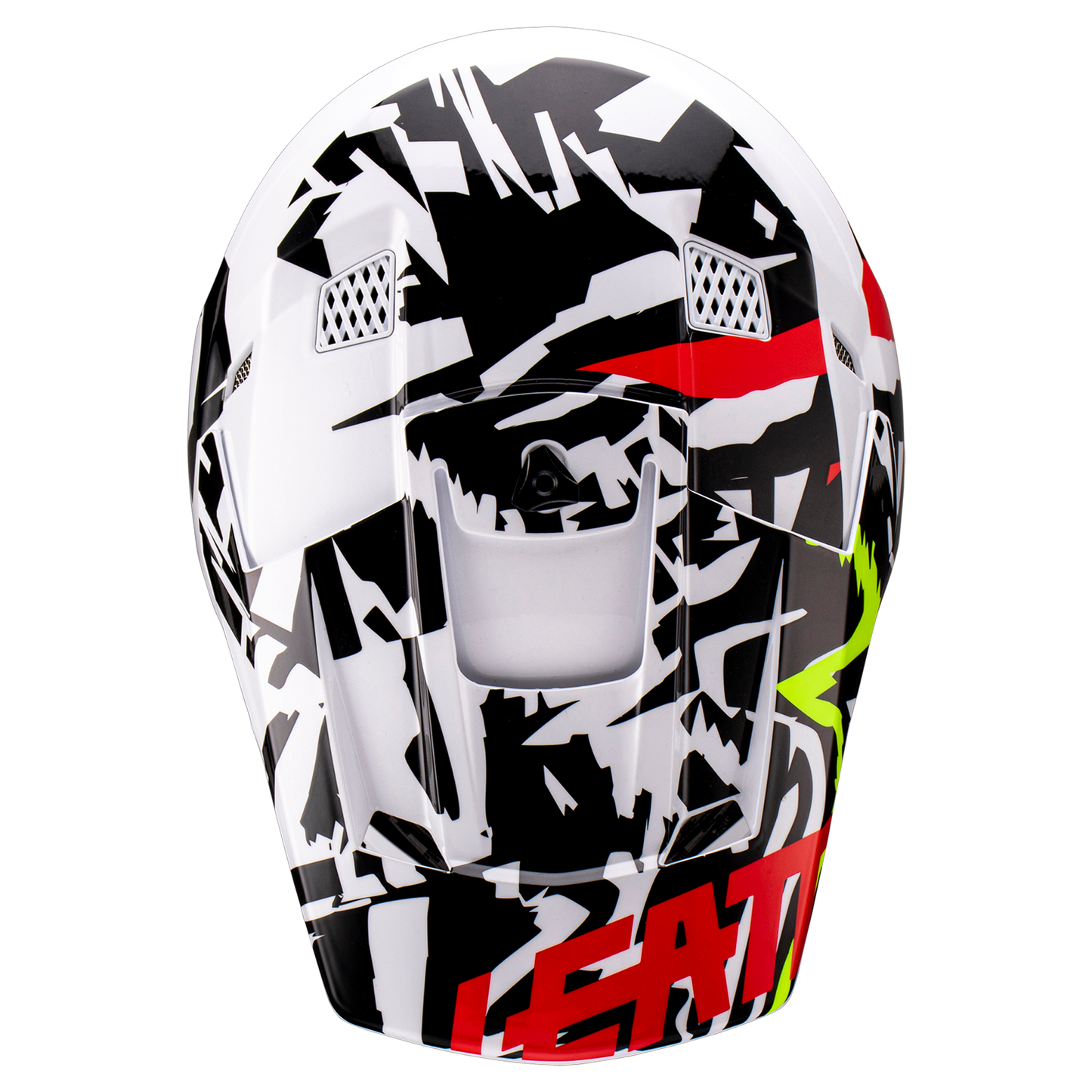 Leatt Moto 3.5 Helmet and 4.5 Goggles (Zebra)