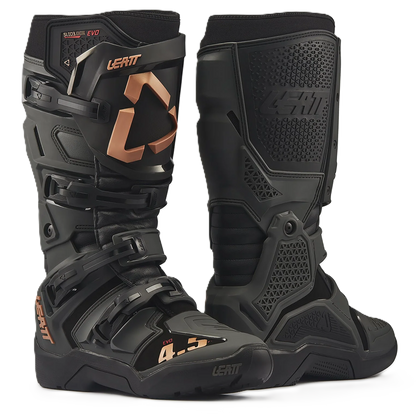 Leatt 4.5 EVO Enduro Boots (Graphene Black)