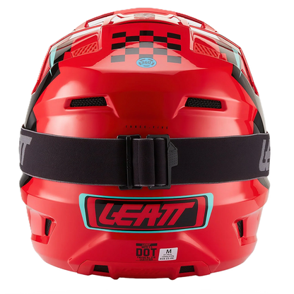 Leatt Moto 3.5 Helmet and 3.5 Goggles (Red V27)