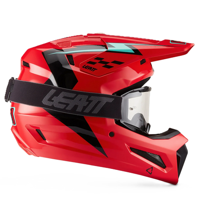 Leatt Moto 3.5 Helmet and 3.5 Goggles (Red V27)
