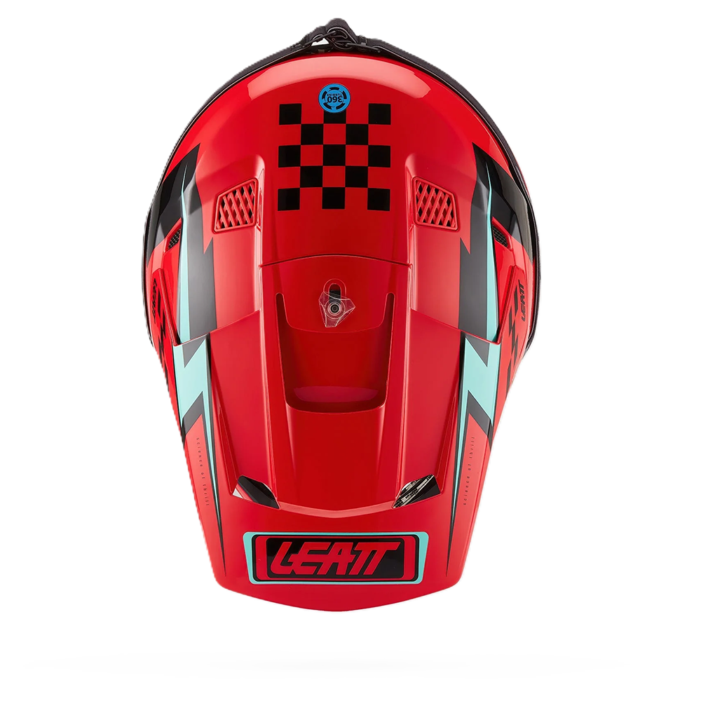 Leatt Moto 3.5 Helmet and 3.5 Goggles (Red V27)