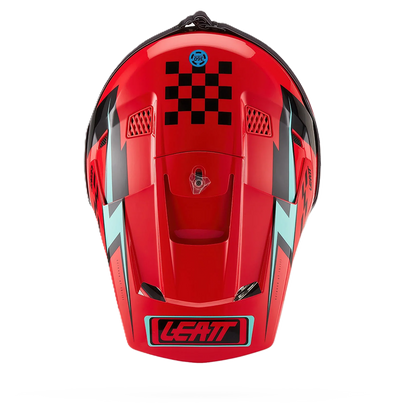 Leatt Moto 3.5 Helmet and 3.5 Goggles (Red V27)
