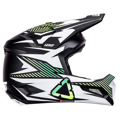 Leatt Moto 3.5 Helmet and 3.5 Goggles (Teal V26) Matt