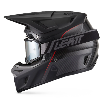 Leatt Moto 9.5 Helmet and 6.5 Goggles (Carbon V27)