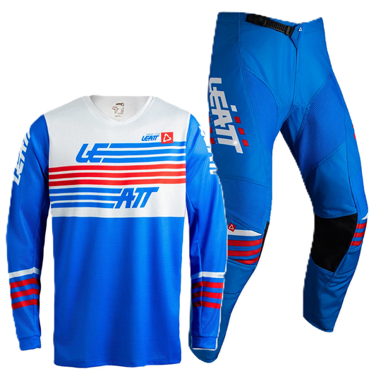 Leatt Ride 3.5 Combo (Stripes Blue V27)