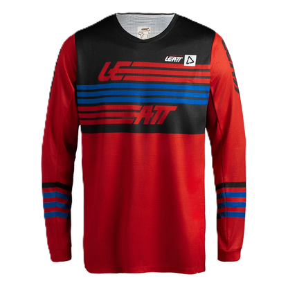 Leatt Youth Ride 3.5 Combo (Stripes Red V27)
