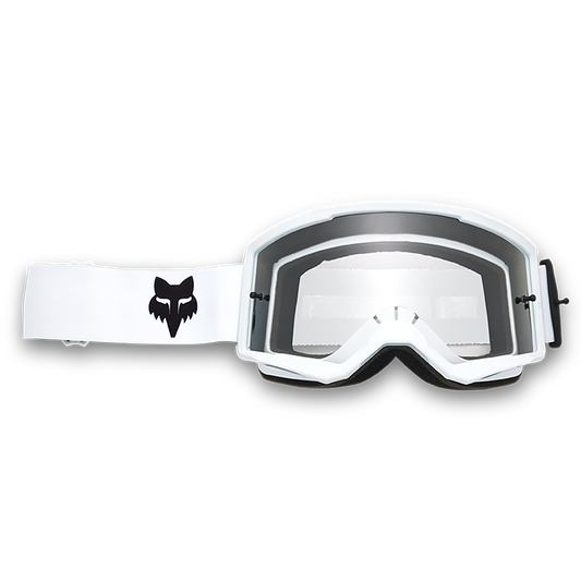 Fox Main Core Goggles - Clear Lens (White)