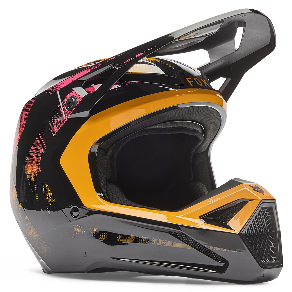Fox V1 Youth Kairos Helmet - DOT/ECE (Tangerine)