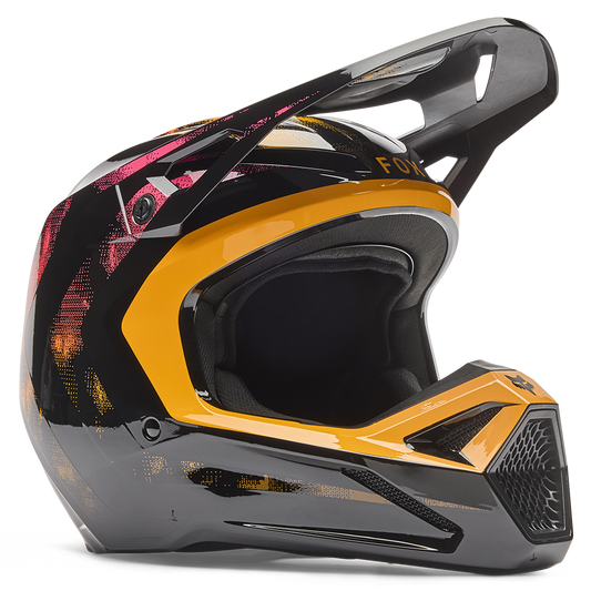 Fox V1 Youth Kairos Helmet - DOT/ECE (Tangerine)