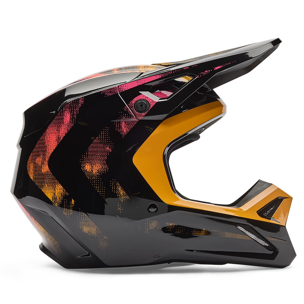 Fox V1 Youth Kairos Helmet - DOT/ECE (Tangerine)