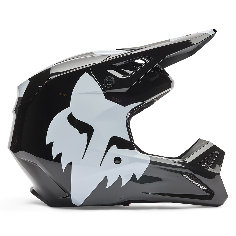 Fox V1 Shield Helmet - (Black)