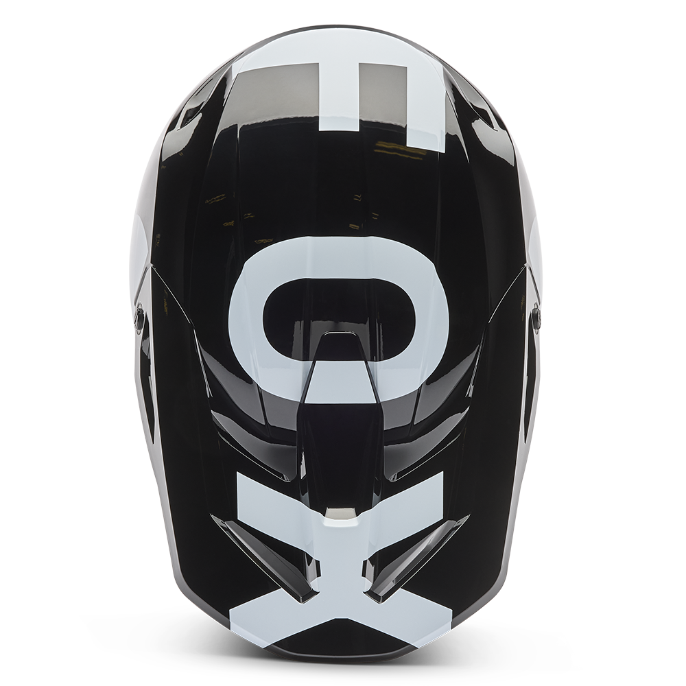 Fox V1 Shield Helmet - (Black)