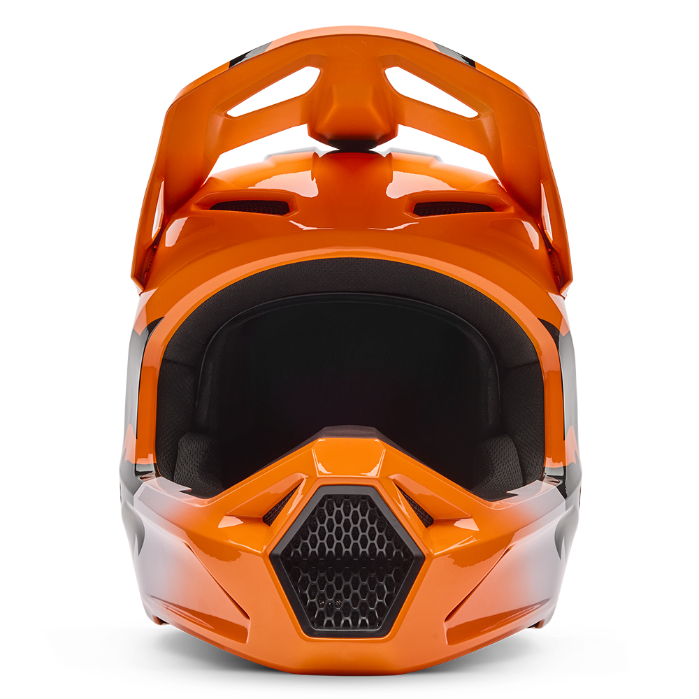 Fox V1 Shield Helmet - (Flo Orange)